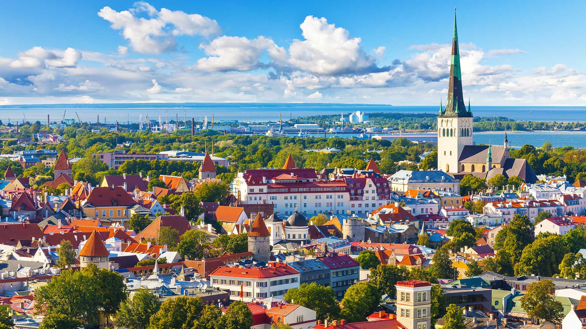 Tallinn cityscape